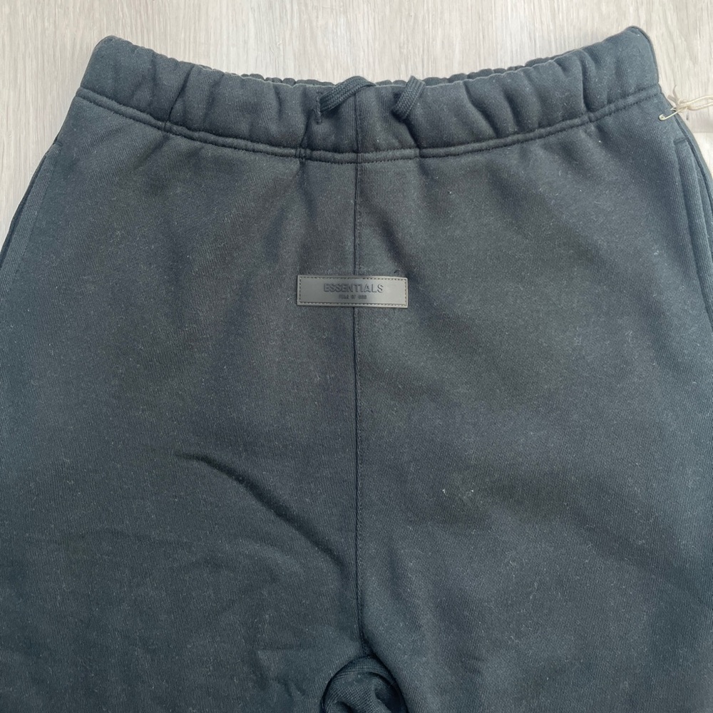 Essentials Black Hoodie and Sweatpants Set - Picture 5 of 7